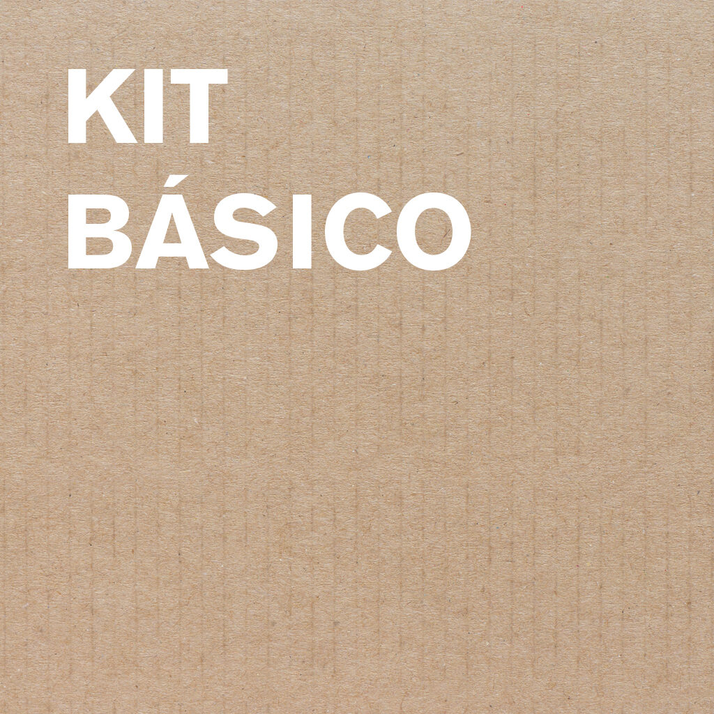 Kit de casa básico de móveis de cartão