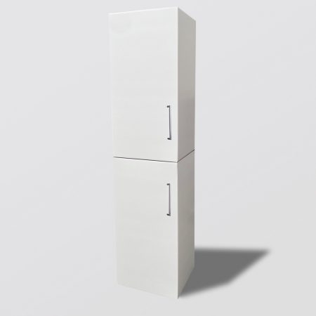 Mueble vertical doble para dormitorio en cartón para Home Staging