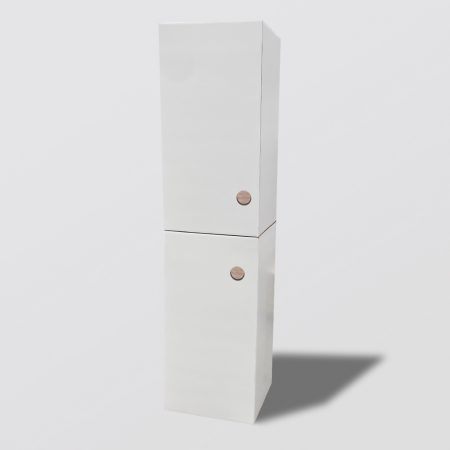 Meuble double vertical pour chambre en carton pour Home Staging